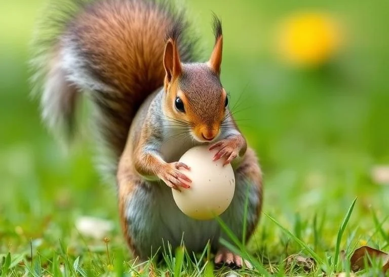 Do Squirrels Eat Bird Eggs