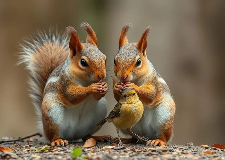 Do Squirrels Eat Birds
