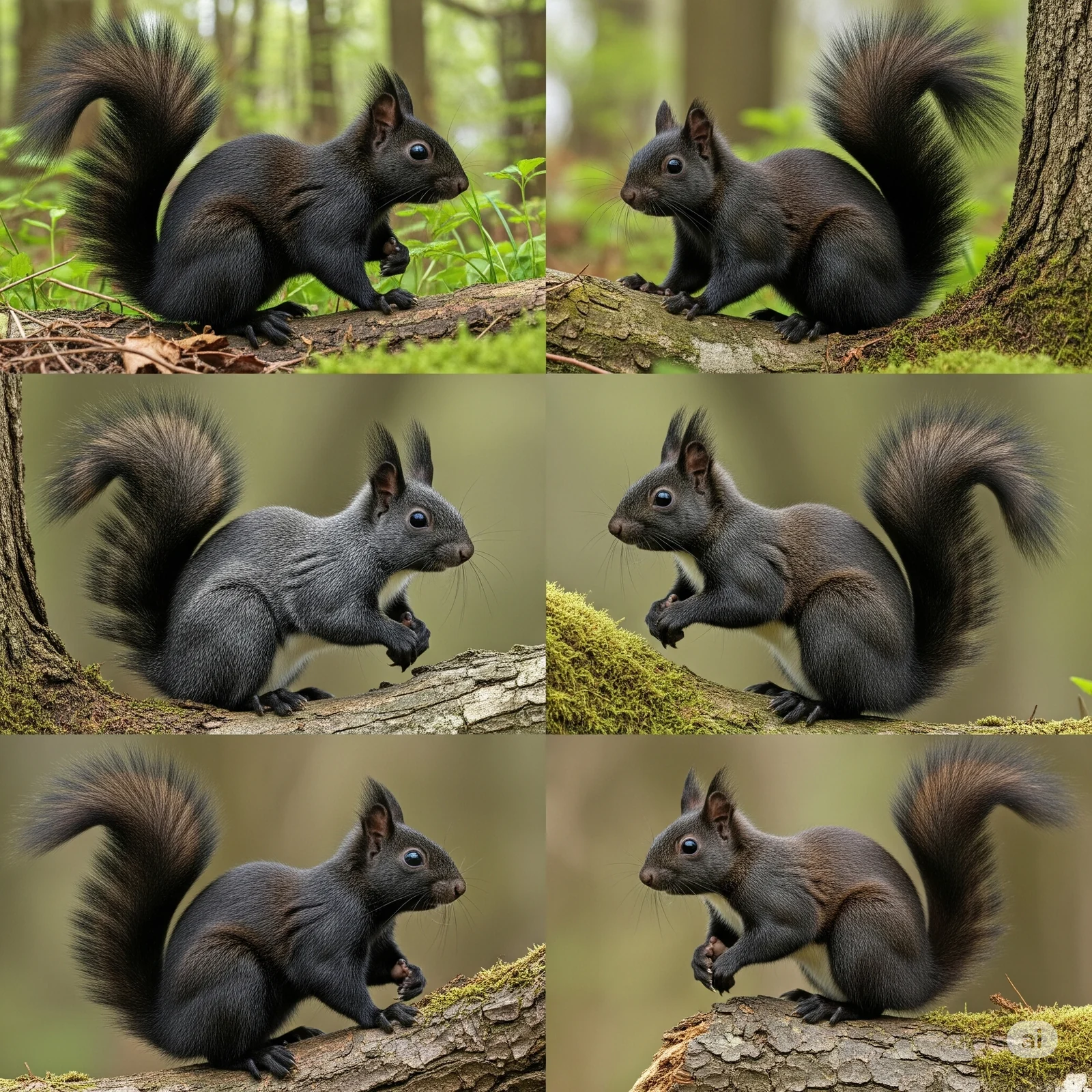A Visual Guide to Black Squirrels: Identifying Different Types and Colors