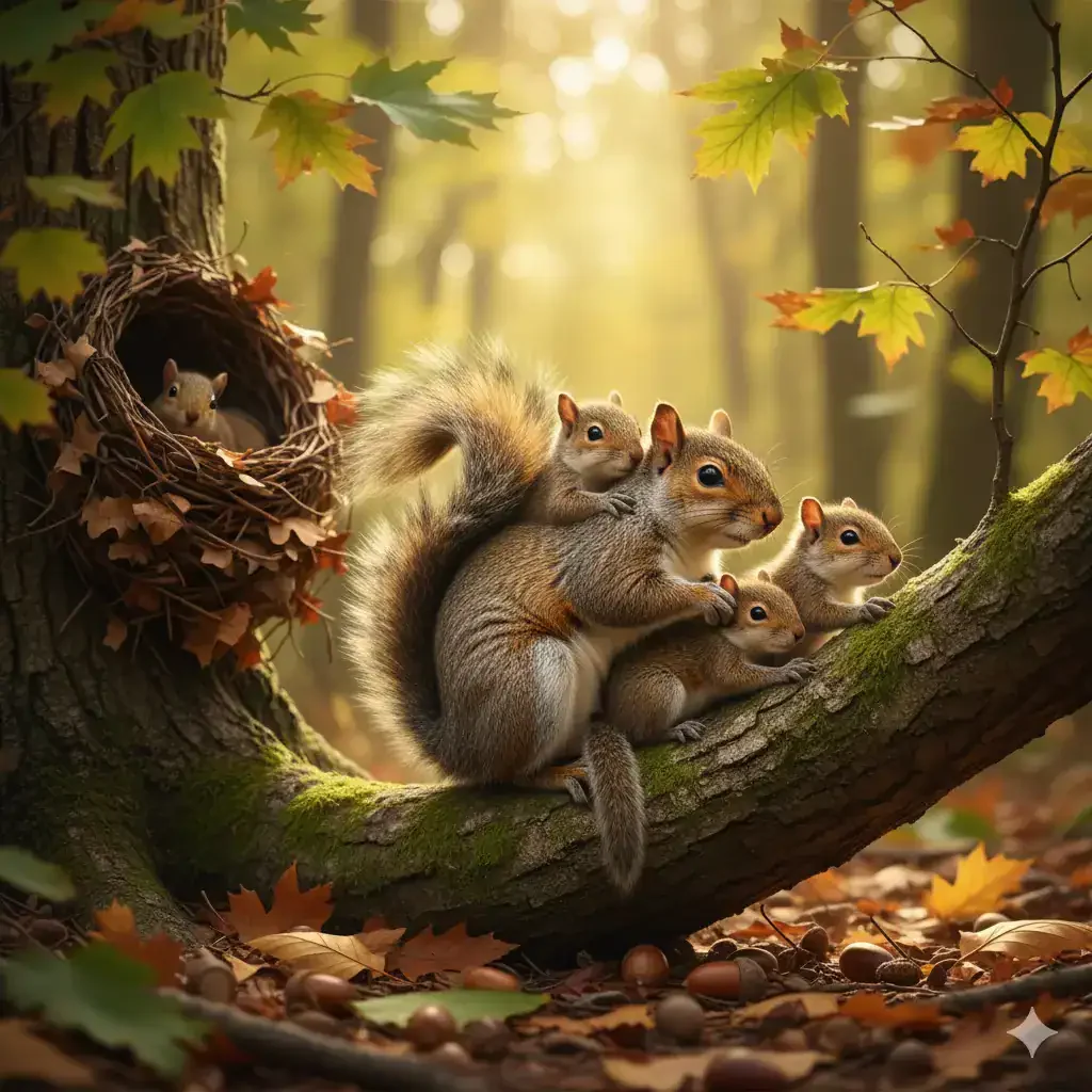 Inside the Secret World of a Grey Squirrel Family: A Complete Guide