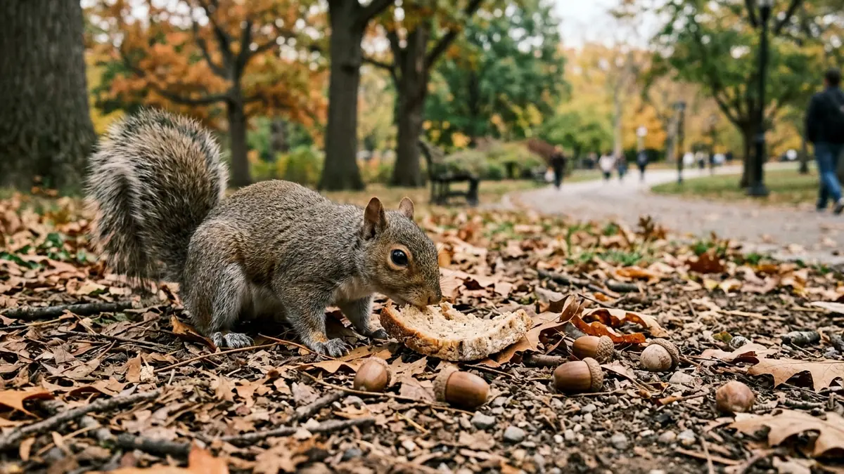 Can Squirrels Eat Bread? Why Eating It Is Not the Same as Needing It