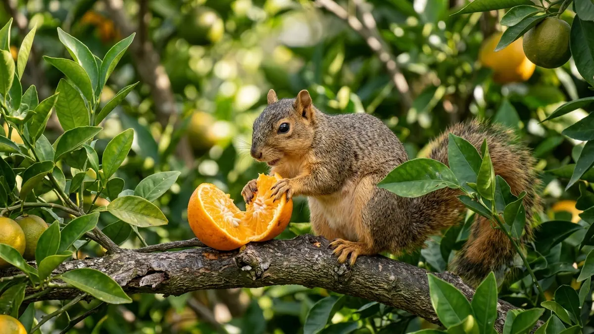 Do Squirrels Eat Oranges? Citrus Trees, Pulp, and Peel