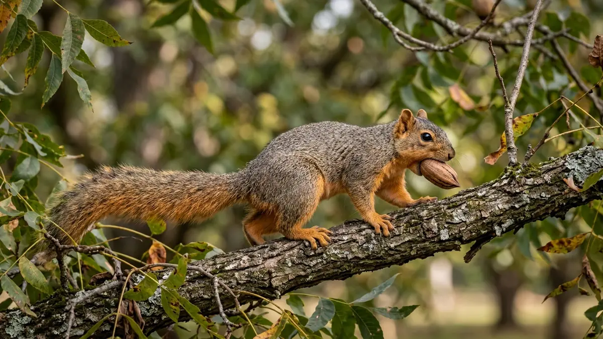 Do Squirrels Eat Pecans? Natural Food and Orchard Protection