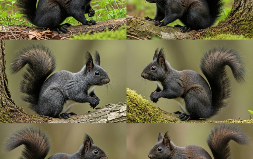 A Visual Guide to Black Squirrels: Identifying Different Types and Colors