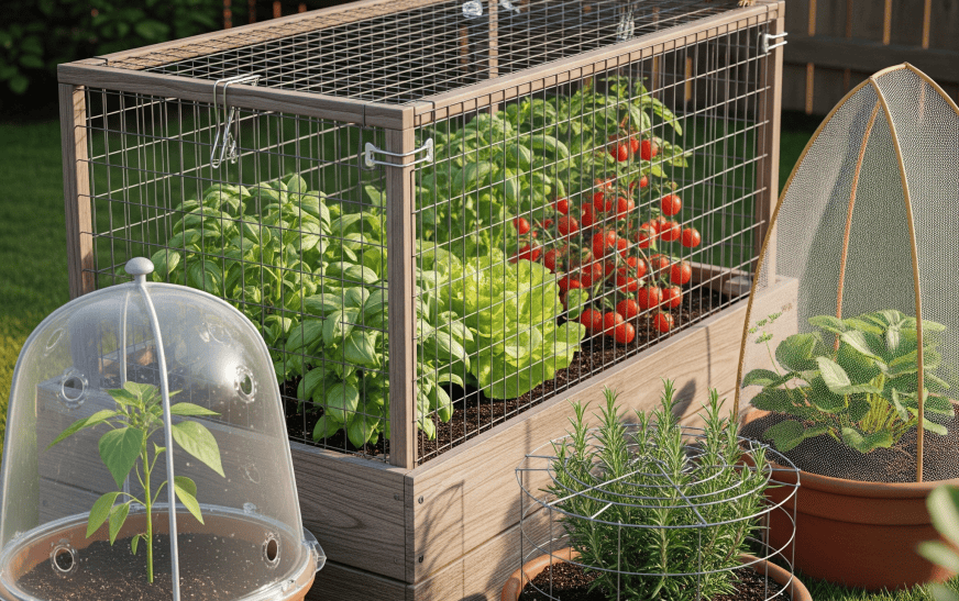 How to Protect Raised Garden Beds and Pots from Squirrels