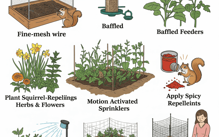 How to Keep Squirrels Out of Your Garden: The Ultimate Guide