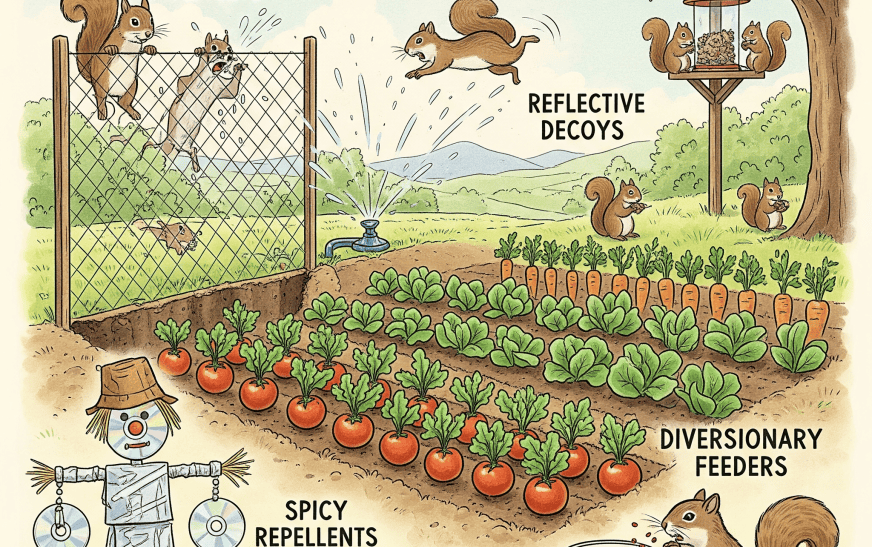 How to Keep Squirrels Out of a Vegetable Garden (A Crop-by-Crop Guide)