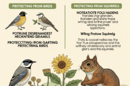 How to Protect Your Garden from Both Birds and Squirrels