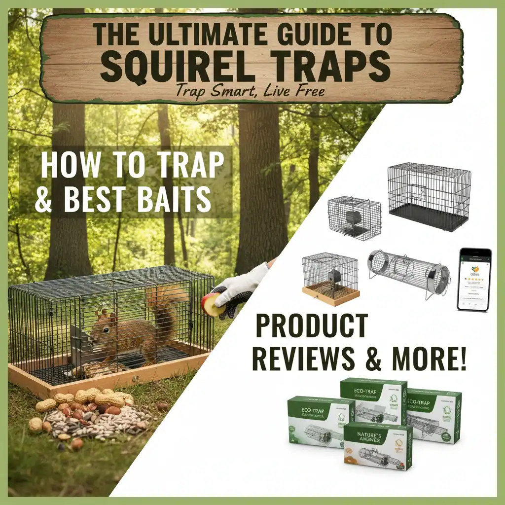 The Ultimate Guide to Squirrel Traps: How to Trap, Best Baits, and Reviews