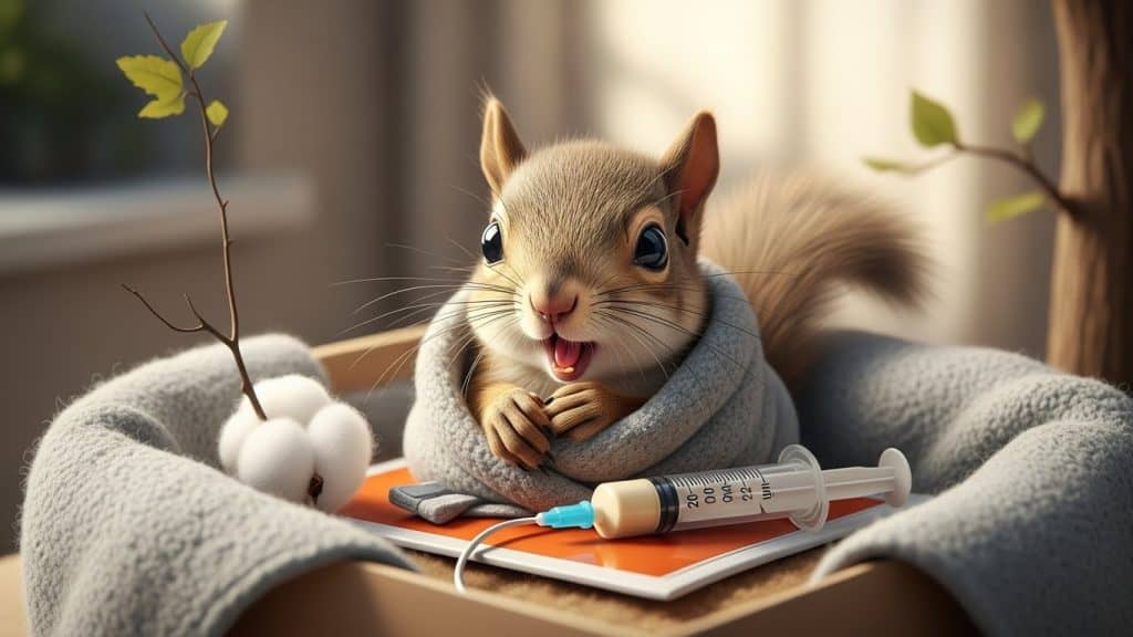 How to Care for an Infant Squirrel