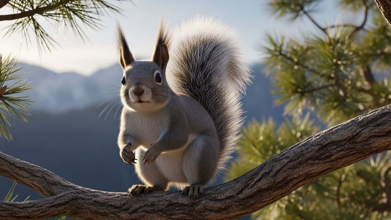 Abert’s Squirrel: The Tassel-Eared Icon of the Ponderosa Pine